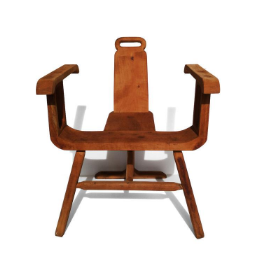 Partera Mezquite Chair with Arms