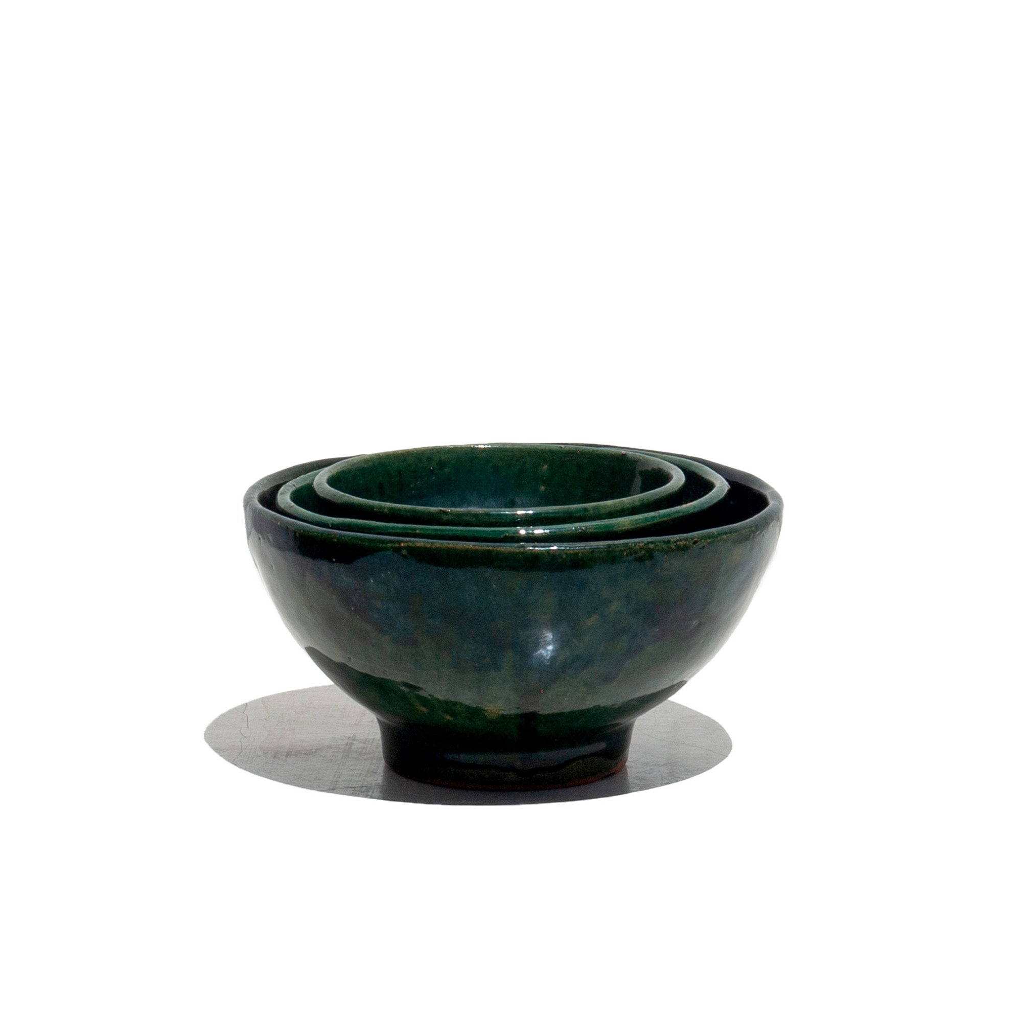 Tazon Mixing Bowl Green Clay