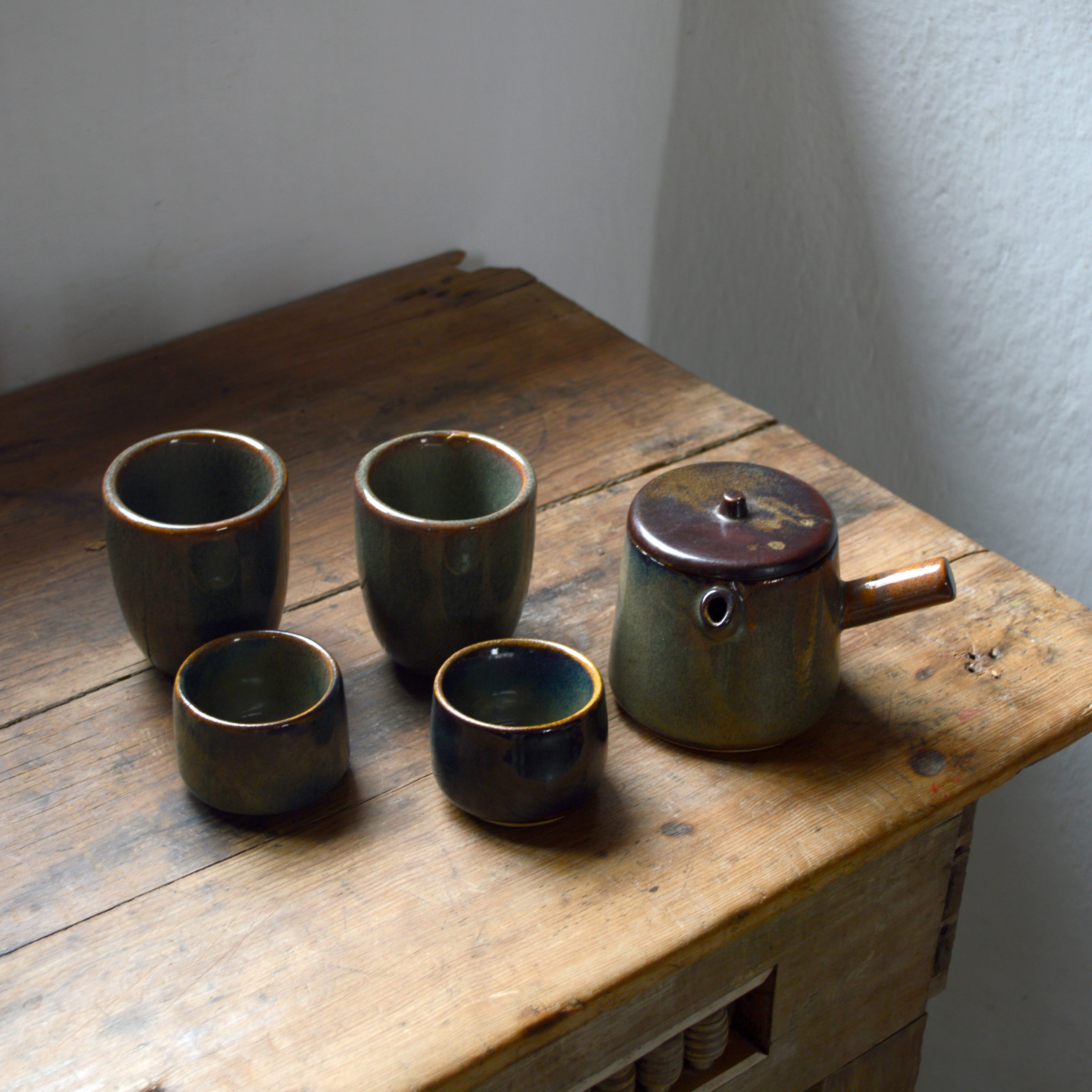 Terracota Green Double Wall Espresso cup