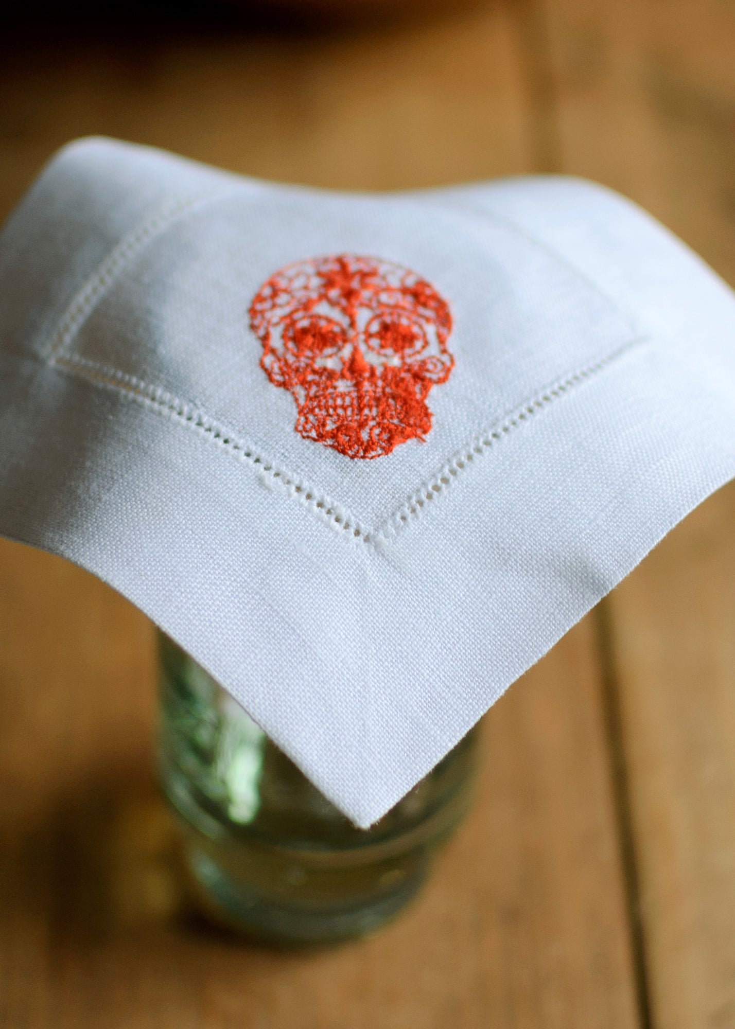 Skull Cocktail Napkin