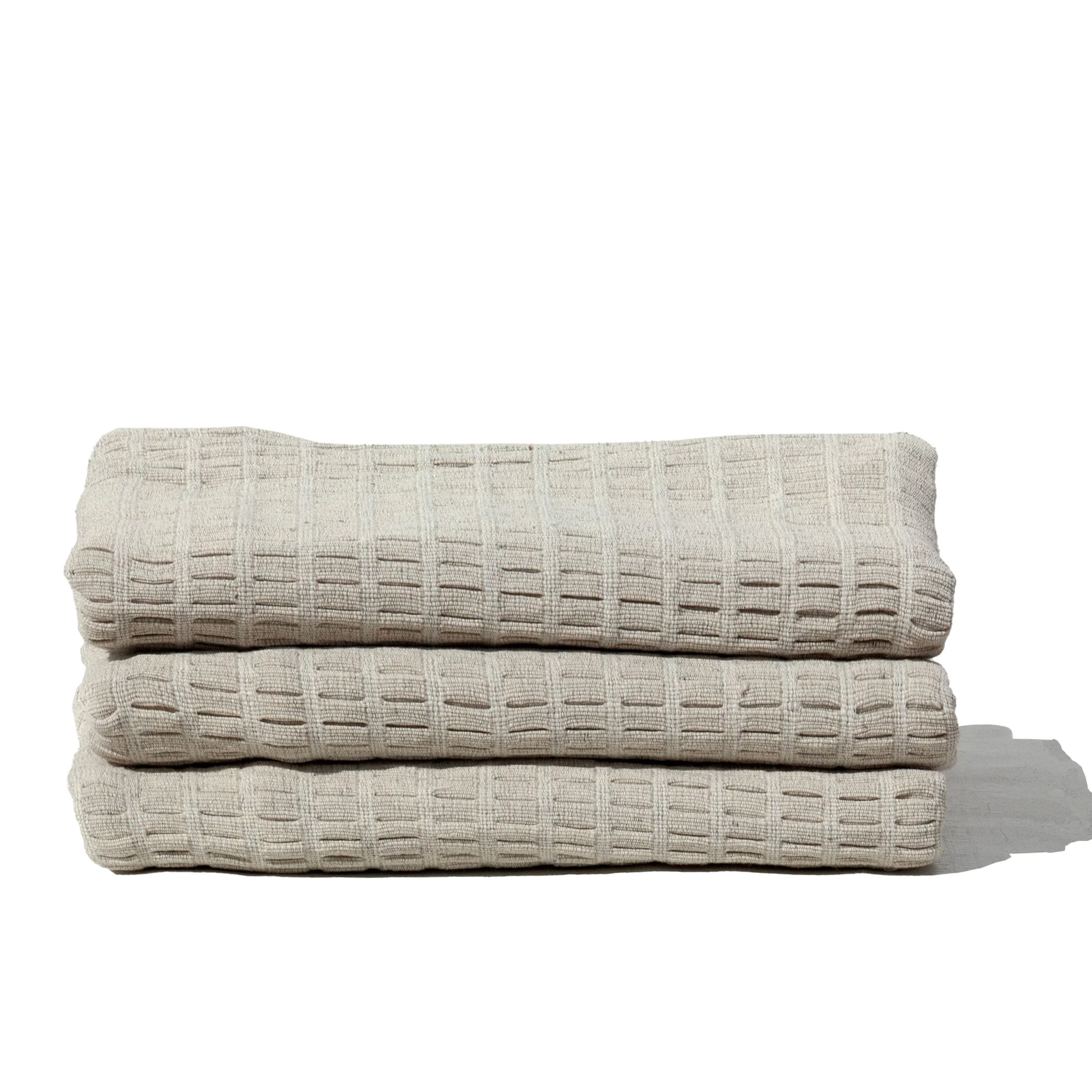 Bolsitas Wool and Cotton Natural Bedspread