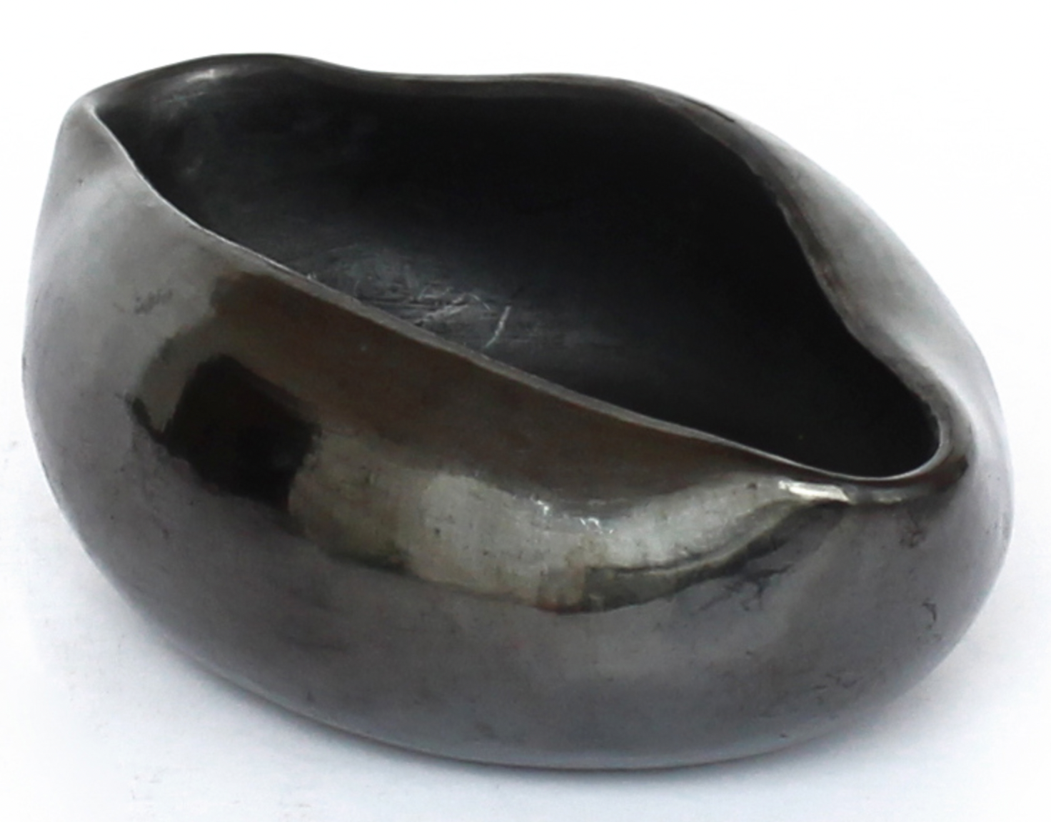 Pellizco Gravy Boat Black Clay